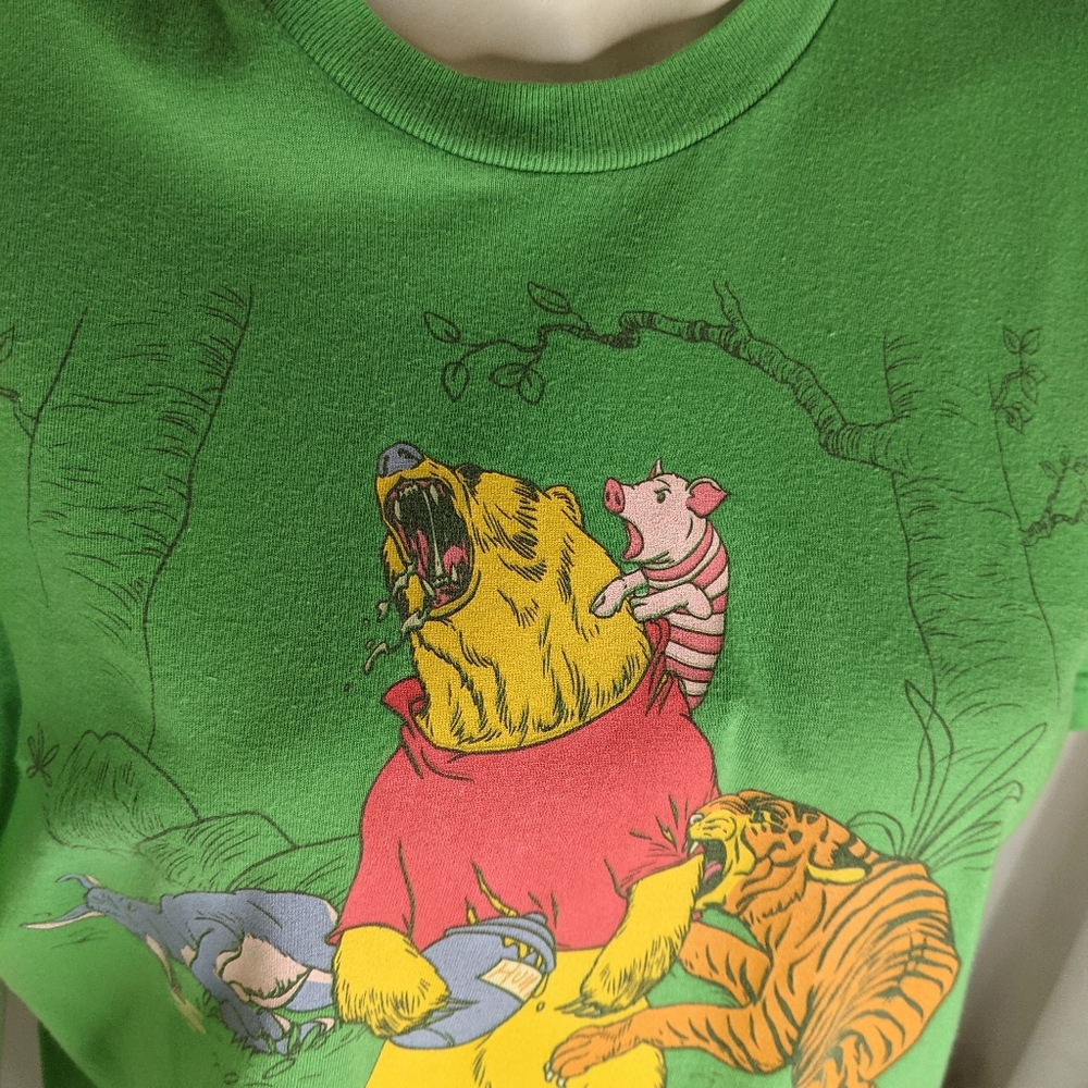 Pooh Bear Gone Real Life Tshirt Unisex M - Picture 8 of 8